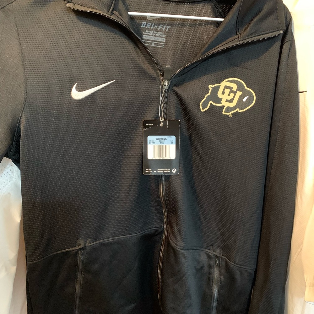 Nike Colorado black womens basketball zipup salesman sample